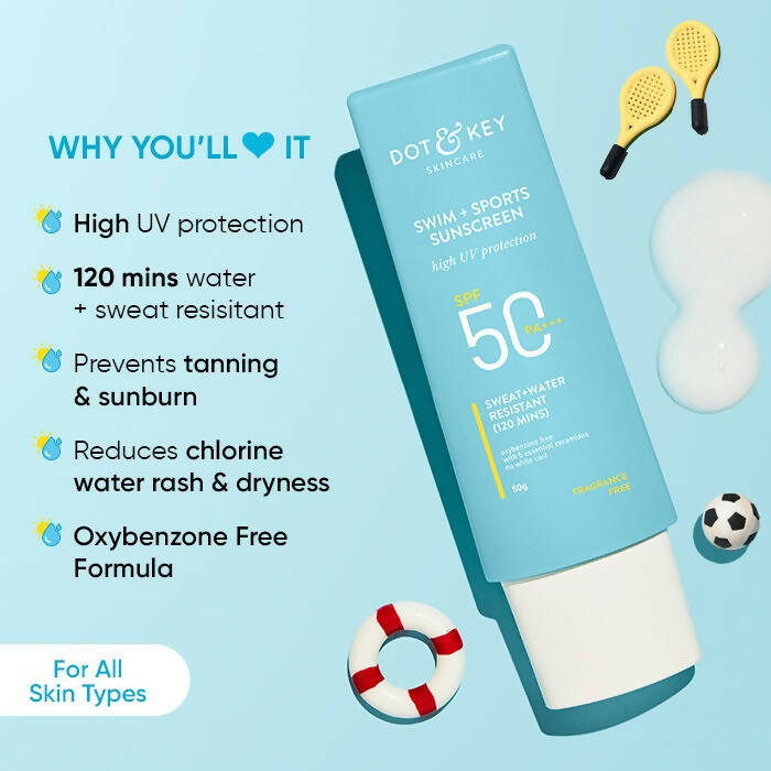 Dot & Key Swim + Sports Sunscreen SPF 50 PA+++