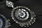 Mominos Fashion Johar Kamal Paki Design Mirror Earrings - Distacart