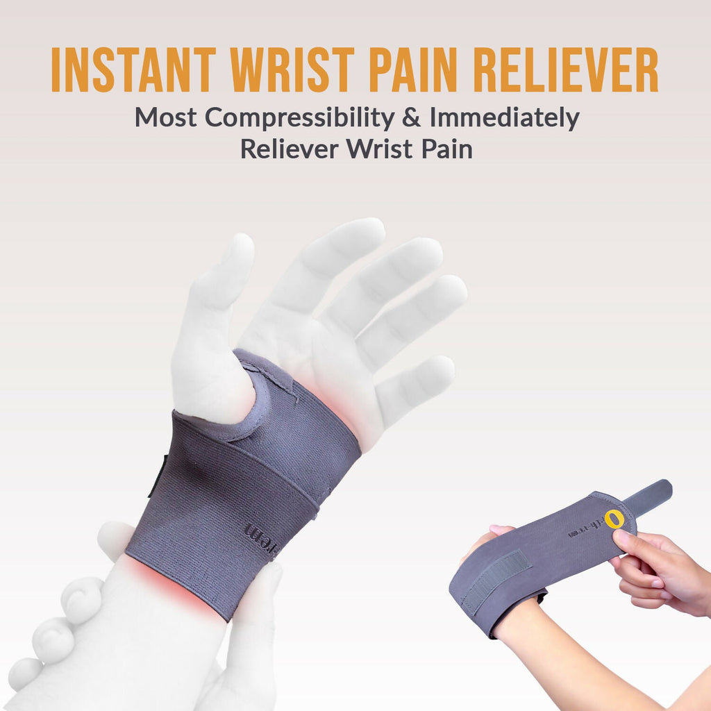 Orth-rem Wrist Support Brace with Thumb Loop Strap - Distacart