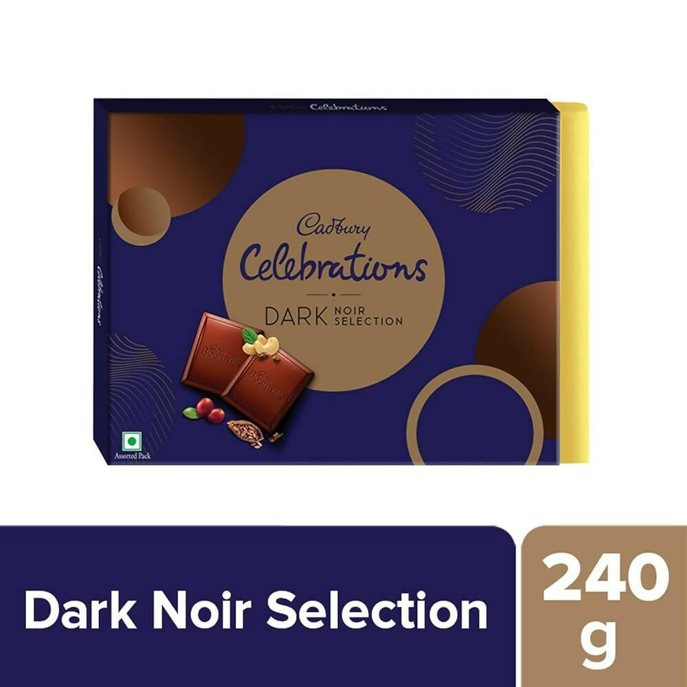 Cadbury Celebrations Dark Noir Selection Chocolates Gift Pack