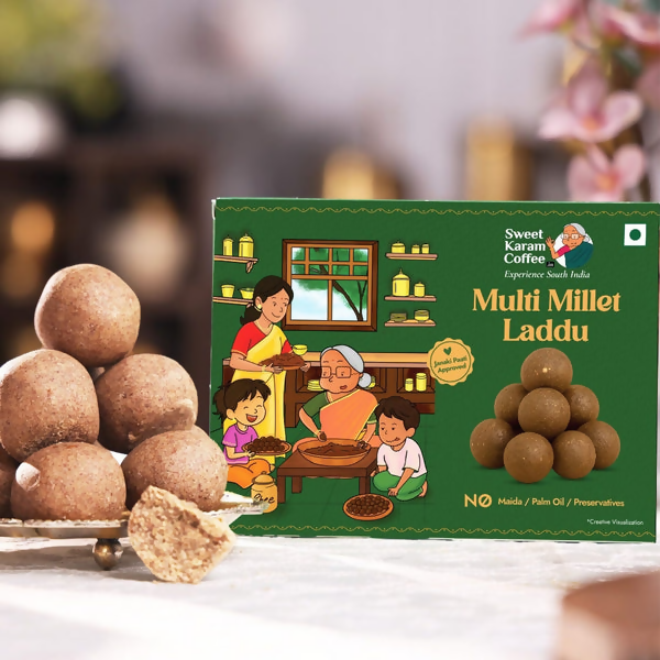 Sweet Karam Coffee Multi Millet Laddu
