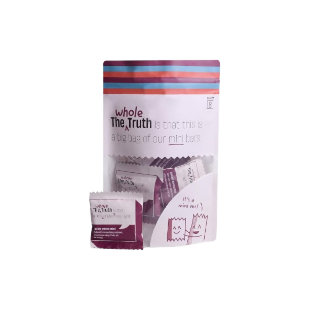 The Whole Truth Mini Protein Bars - Double Cocoa - Distacart