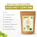 Wild Organic Amla Powder Natural Hair Growth