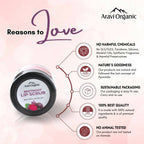 Aravi Organic Beetroot Lip Lightening Scrub Balm