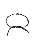 NVR Women & Men Set of 2 Black Evil Eye Rakhi With Roli Chawal - Distacart