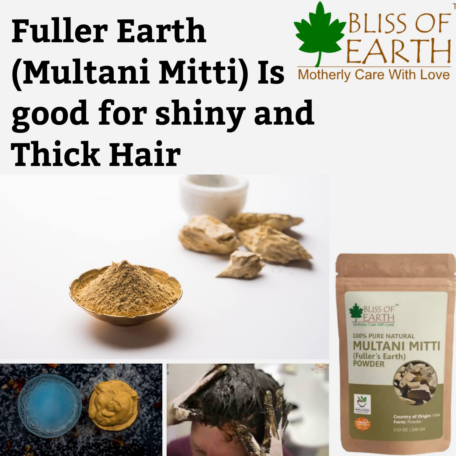 Bliss of Earth Multani Mitti Powder for Face