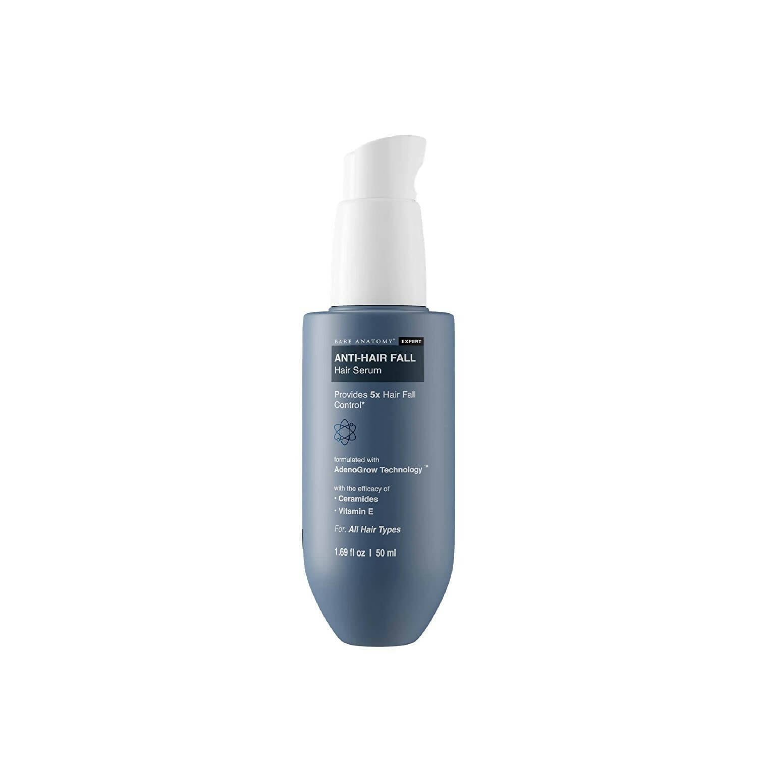 Bare Anatomy Expert Anti Hair Fall Serum with Ceramides & Vitamin E, 5X Hair Fall Control