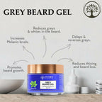 Ivory Natural Grey Beard Gel Restores Dark Shine & Vibrant Of Beard - Distacart