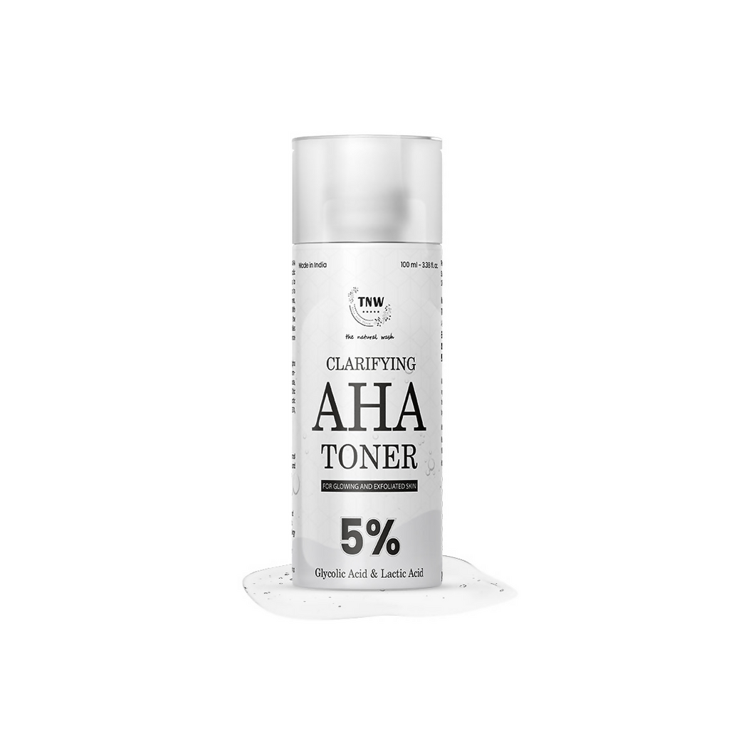 The Natural Wash Clarifying AHA Toner With 5% Glycolic & Lactic Acid