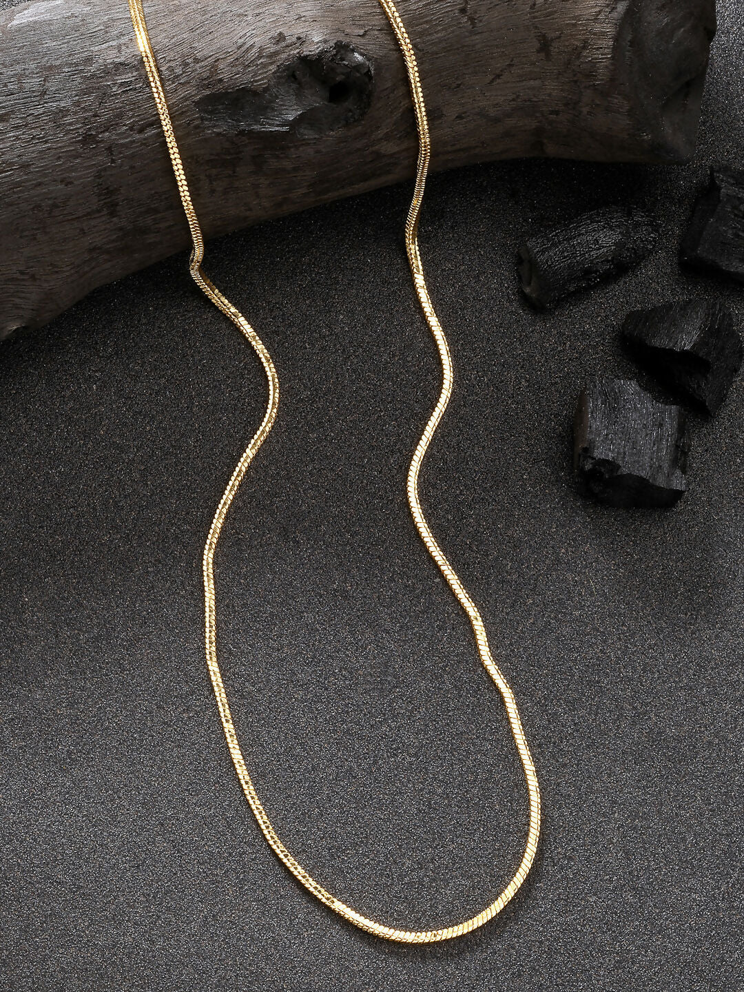 NVR Women's Set of 2 Silver & Gold Rhodium-Plated Minimal Chain