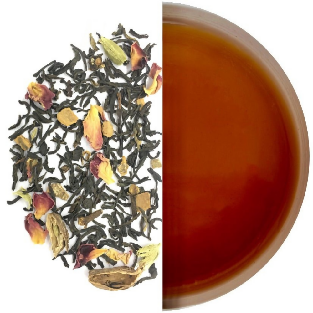 Tassyam Organics Chai Rose Black Tea - Distacart