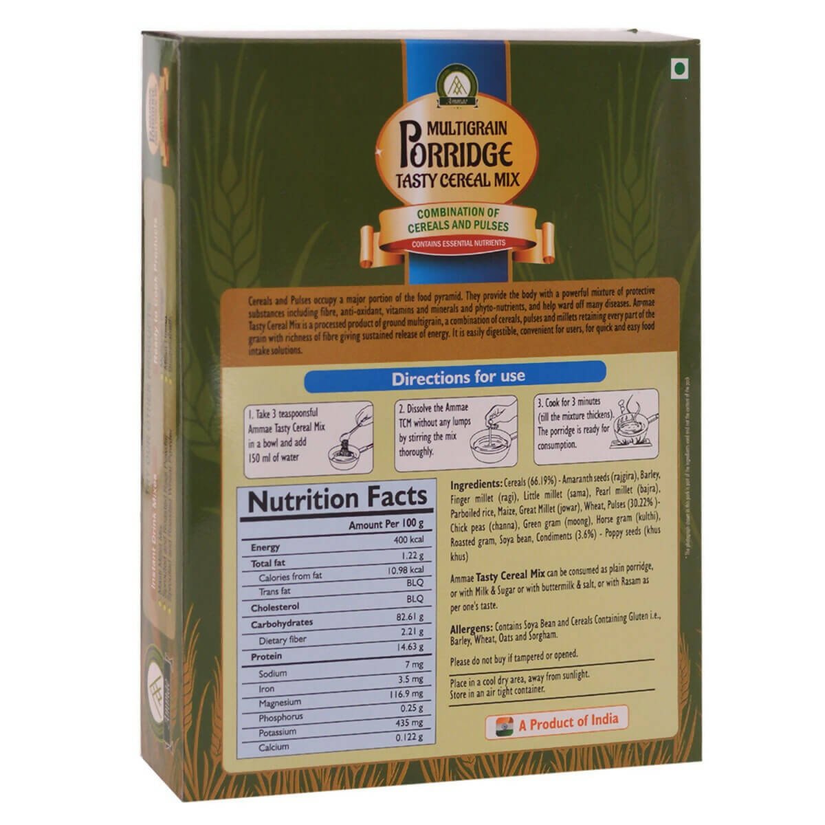 Ammae Multigrain Porridge Tasty Cereal Mix