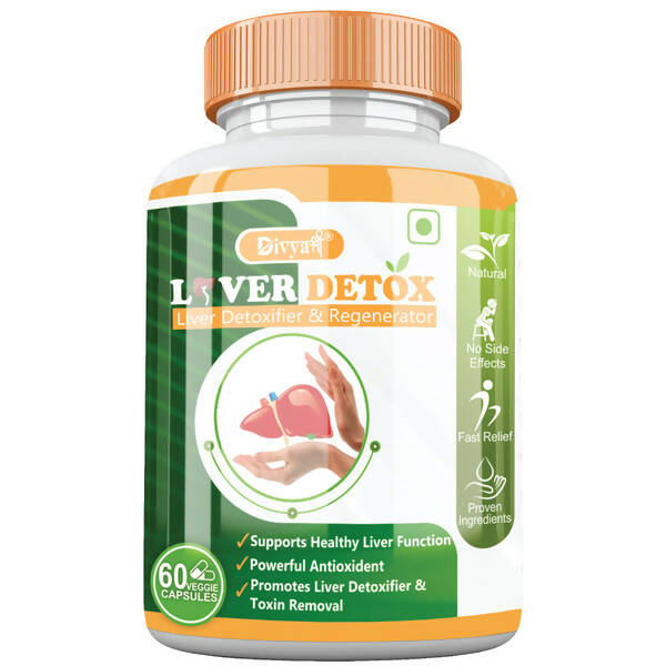 Divya Shree Liver Detox Veggie Capsules - Distacart