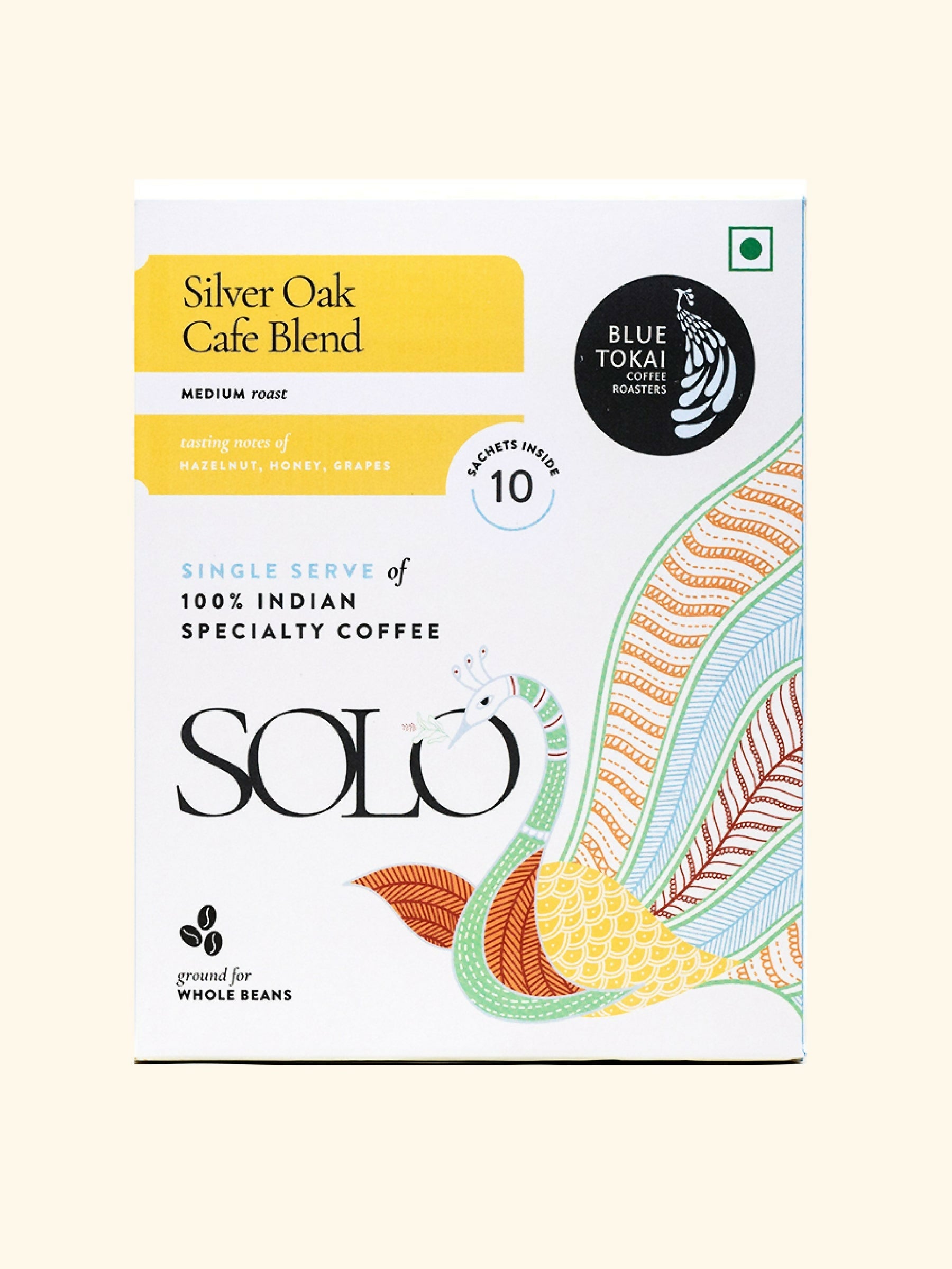 Blue Tokai Silver Oak Blend Medium Roast Single Serve - Distacart