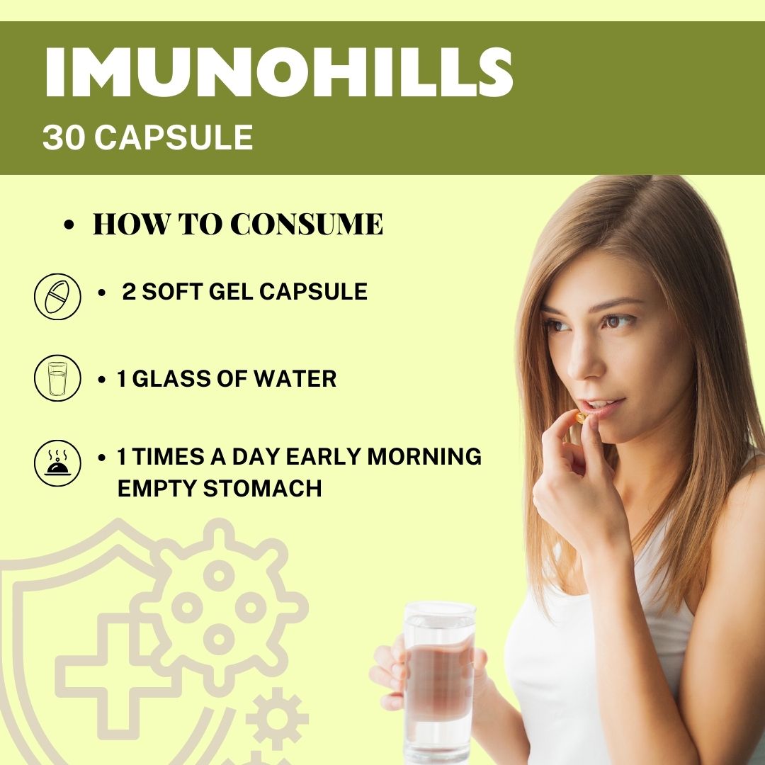 Herbal Hills Ayurveda Imunohills Capsules - Distacart