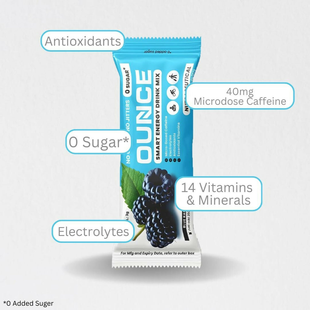 DrinkOunce Energy Drink Powder + Electrolyte Powder