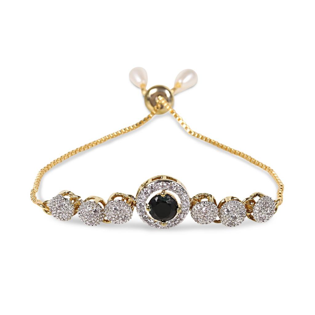 Rhodium-Plated Alloy Bracelets - The Pari - Distacart