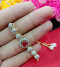 Rhodium-Plated Alloy American Diamond Studded Designer Bracelets - The Pari - Distacart