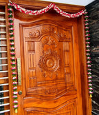 Multicolor Fabric Toran With Side Garlands