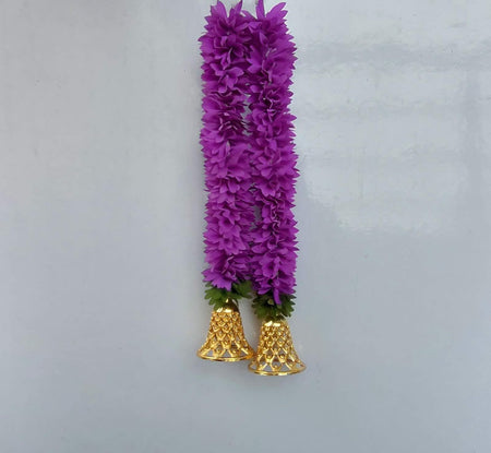 Purple Fabric Hangings