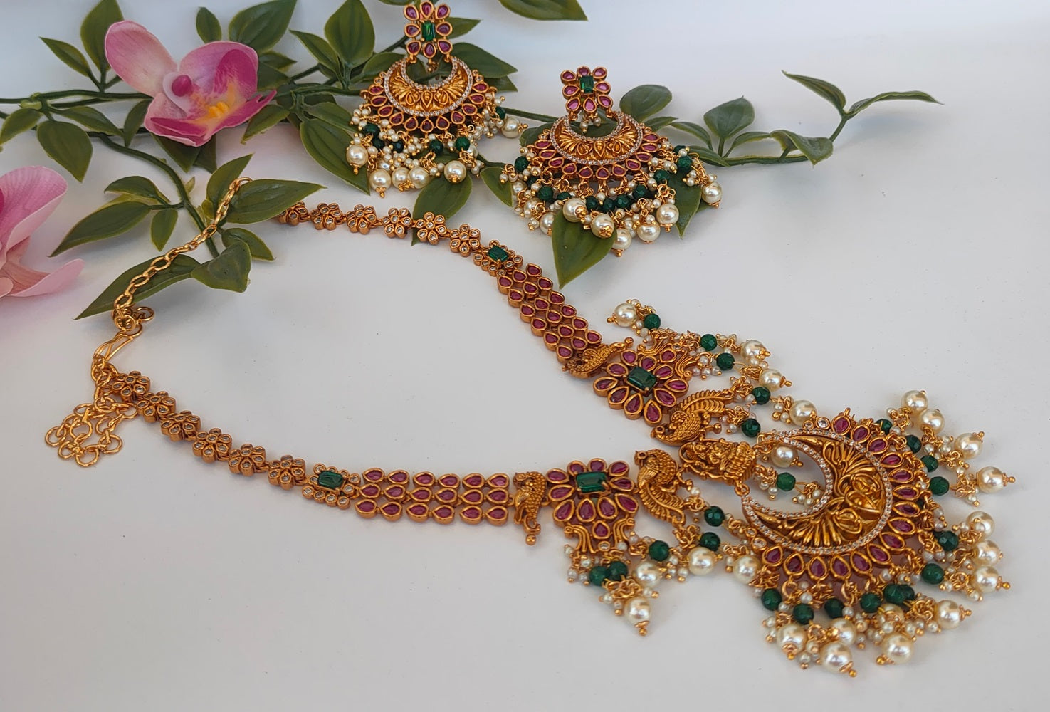 Matt Finish Temple Jewellery