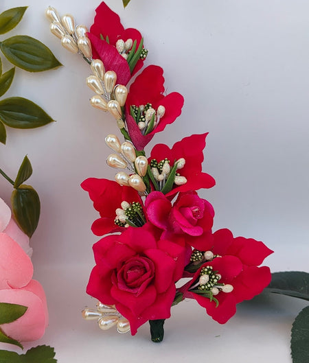 Pink Flower Brooch