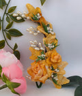 Gold Flower Brooch