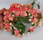Peach Bridal Hair Gajra - Distacart