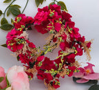 Pink Juda Flower Hair Accessories