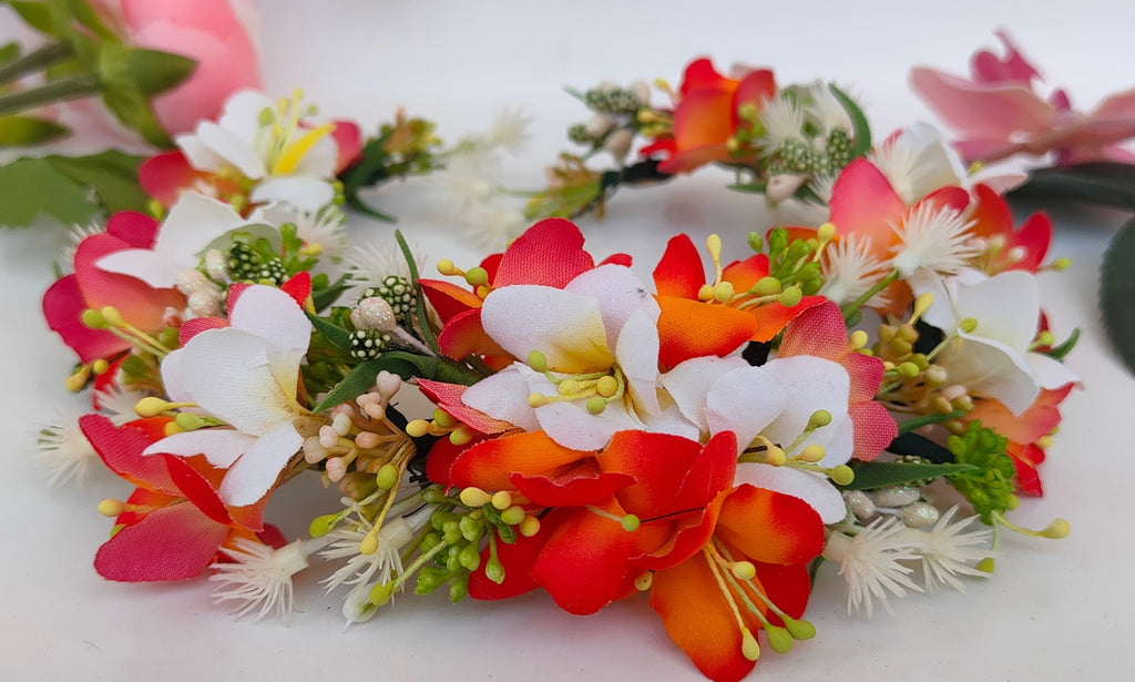 Orange Bridal Hair Accessories - Distacart