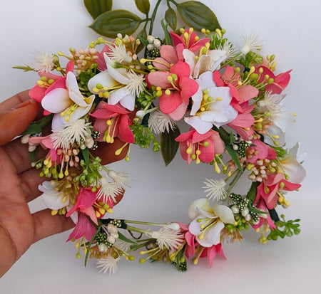 Peach Bridal Hair Accessories