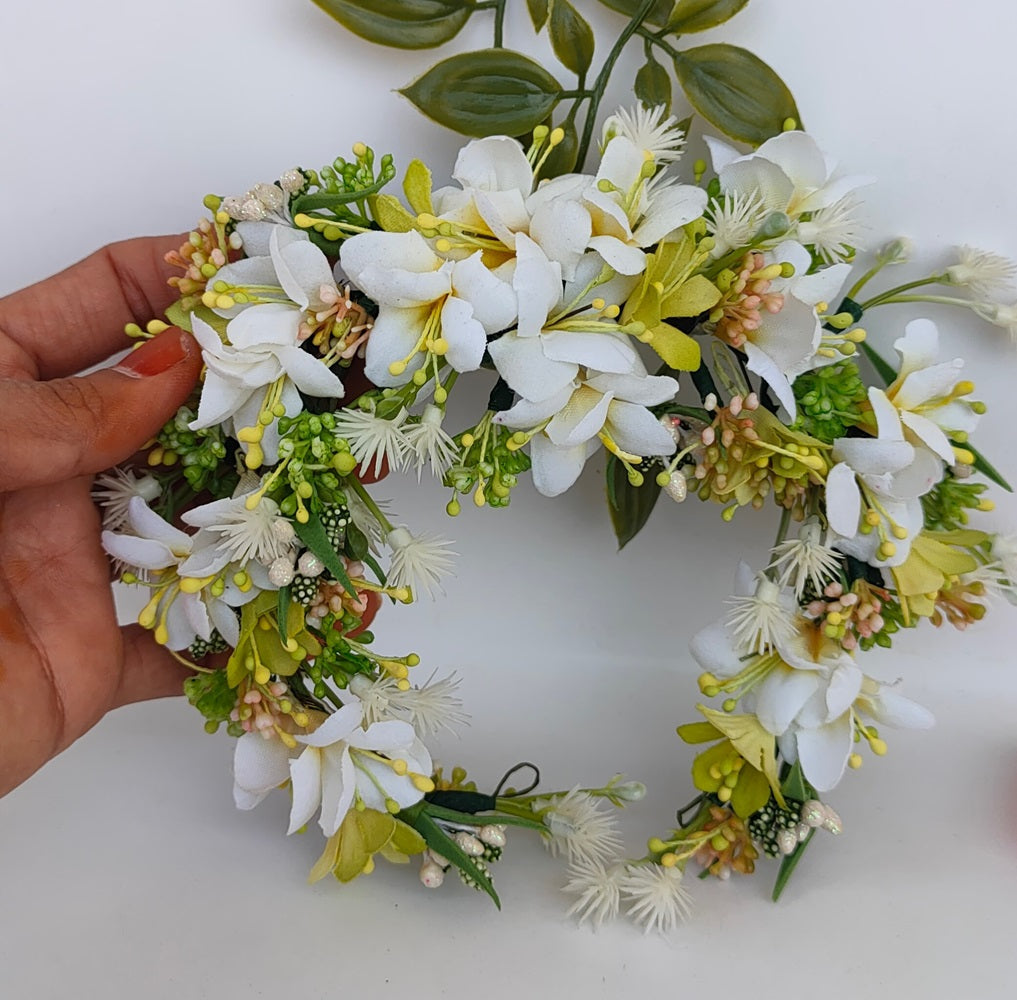 White Bridal Hair Accessories - Distacart