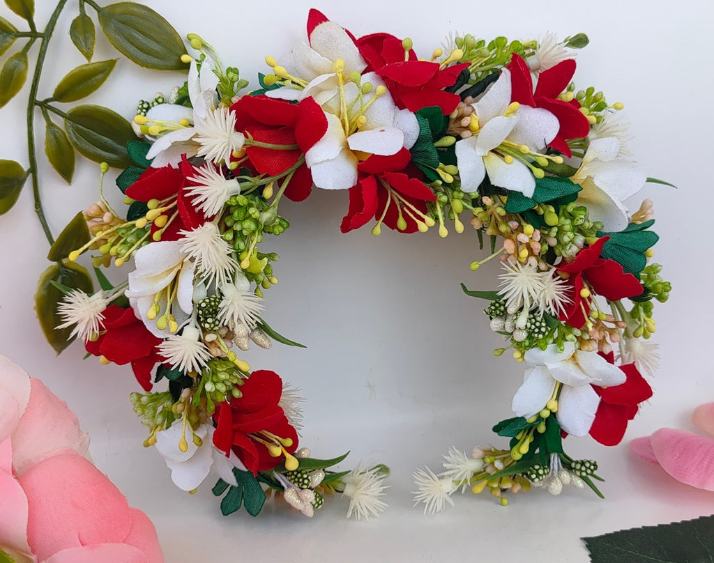 Red Bridal Hair Accessories - Distacart