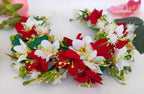 Red Bridal Hair Accessories - Distacart