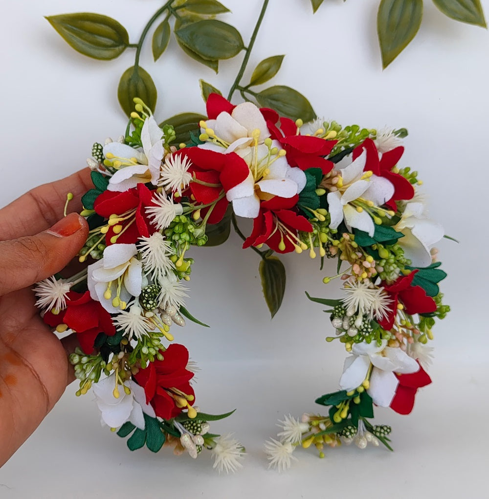 Red Bridal Hair Accessories - Distacart