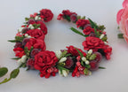 Red Rose Flower Gajra - Distacart