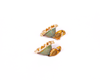 Gold-Plated Alloy Peacock Shape Jhumki Earrings - The Pari - Distacart