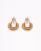 Gold-Polished Alloy Pearl And Kundan Choker Necklace Set - The Pari