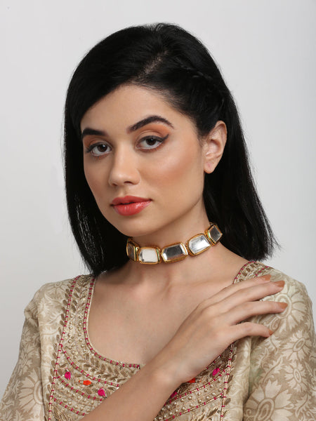 Kundan Choker - Ruby Raang