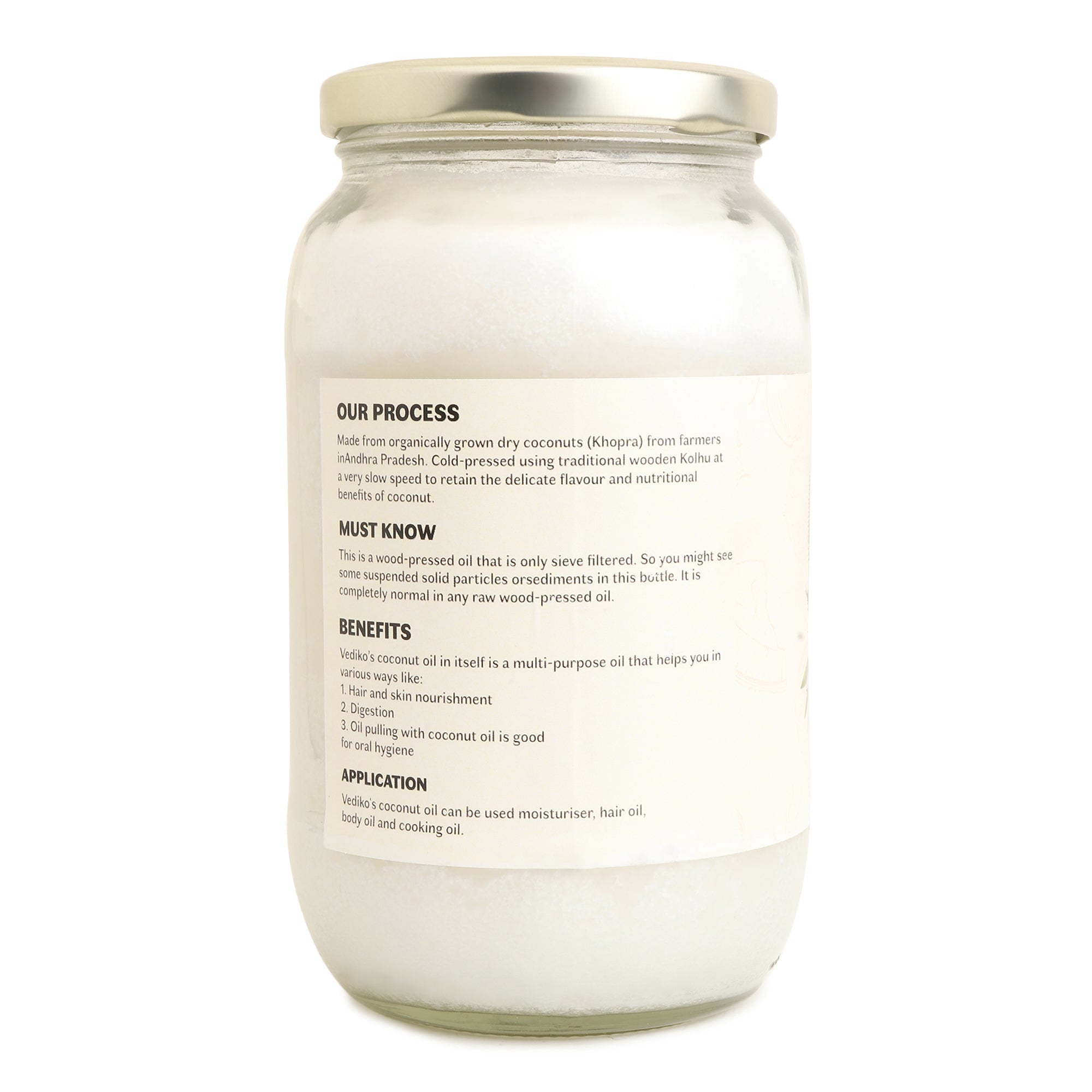Vediko Origins Coconut Oil - Distacart