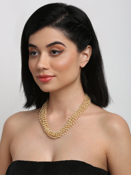 Pearl Neckpiece - Ruby Raang