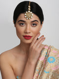 Kundan Maang Tikka - Ruby Raang - Distacart