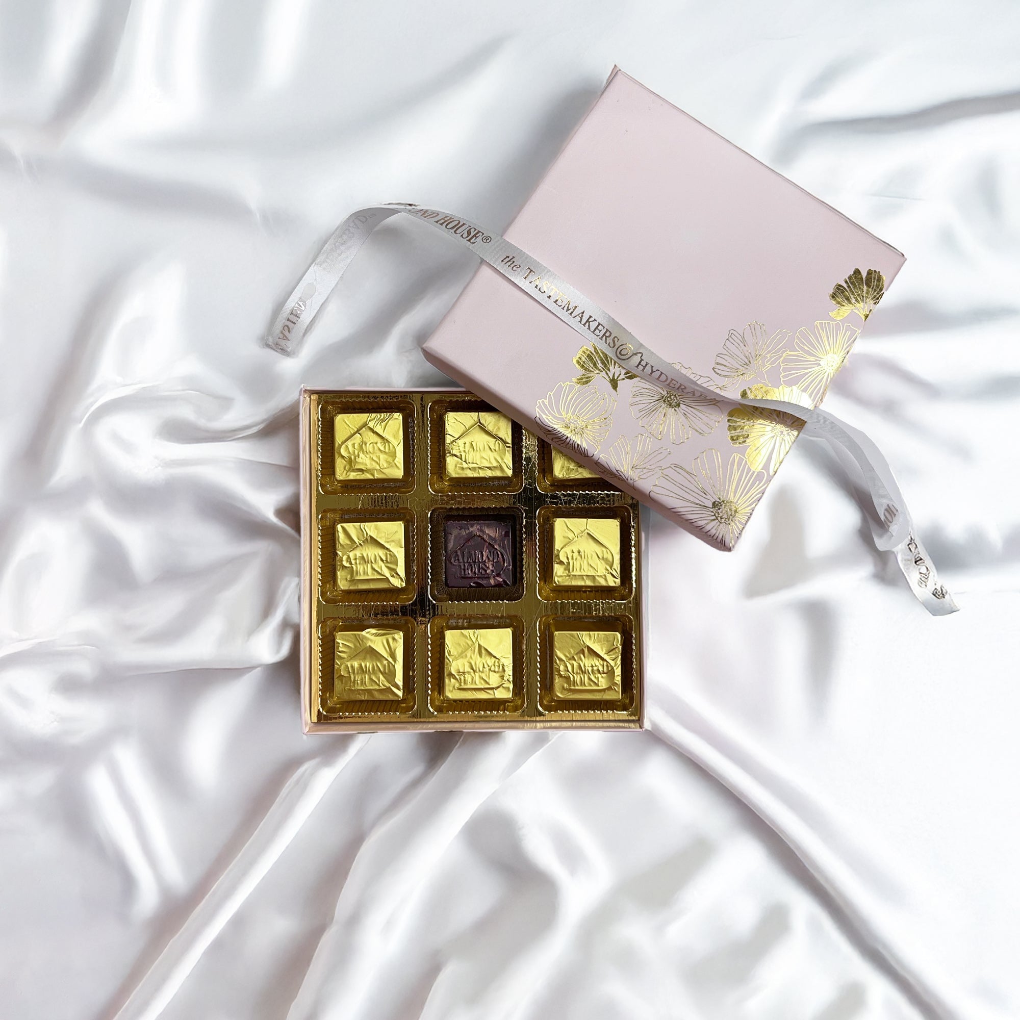 Almond House Chocolate Box (9 Pc) - Distacart