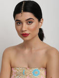 Kundan Maang Tikka - Ruby Raang - Distacart