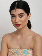 Kundan Maang Tikka - Ruby Raang - Distacart