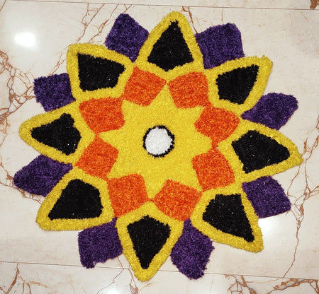 Reusable Rangoli Mats