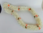 White Fabric Reusable Garland