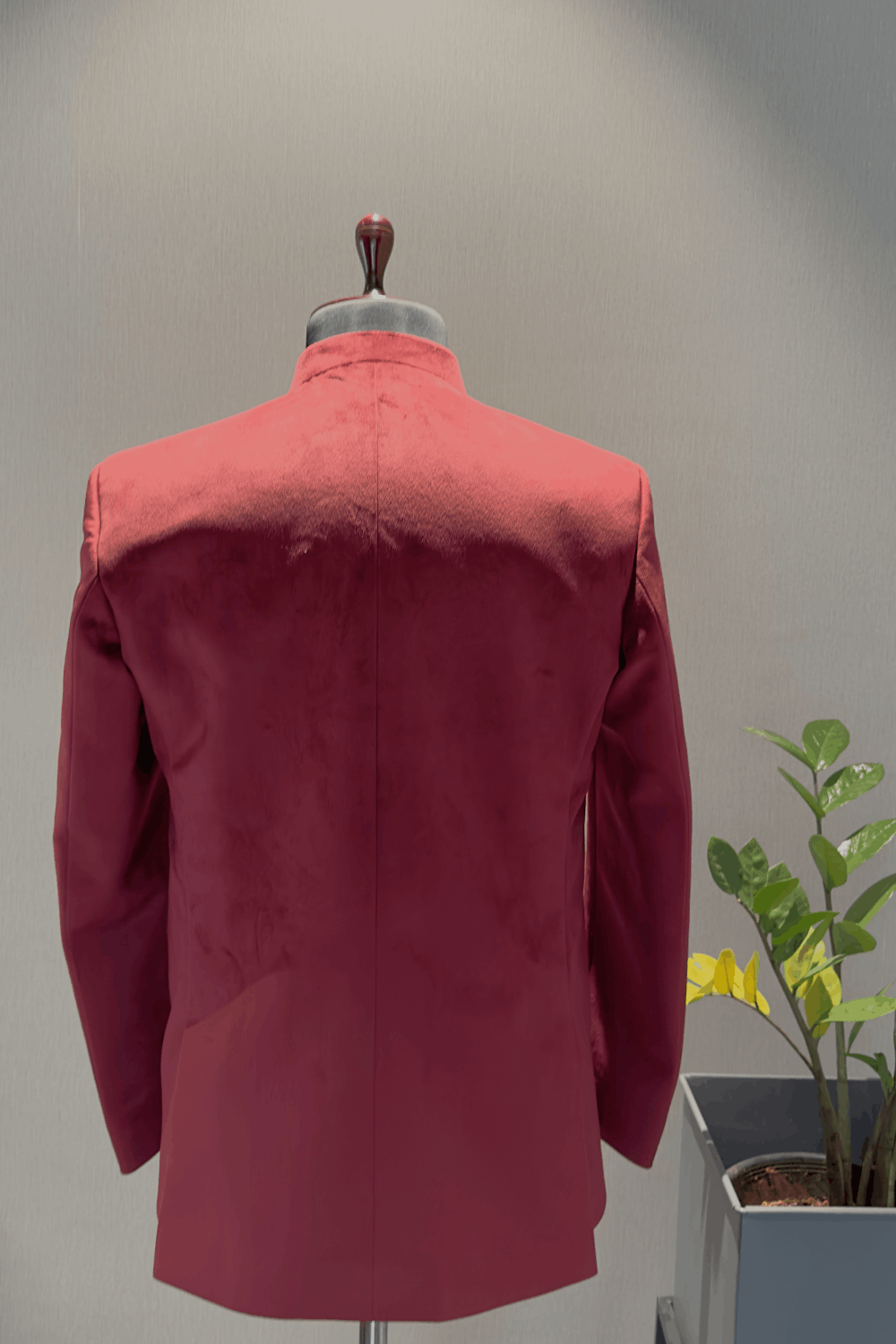 Granate Designer Men's Indo western by Hilo Design
