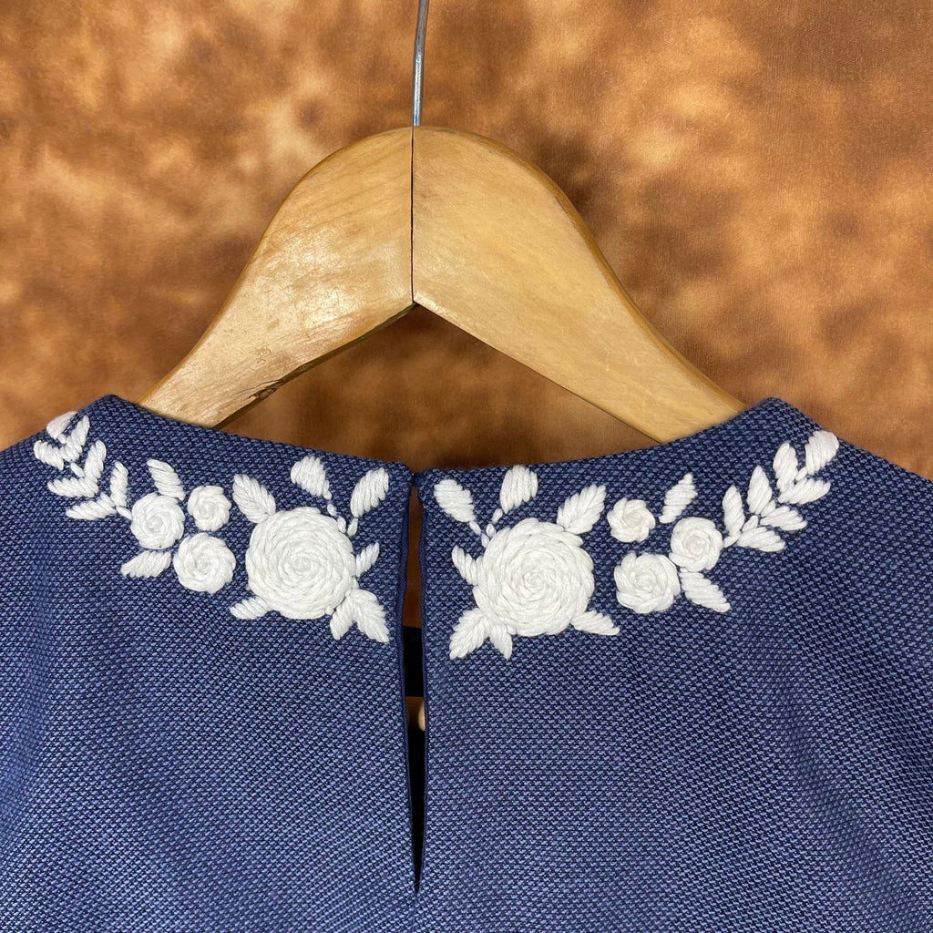 Jardosi Justajoo Blue Coloured Cotton Ready to Wear Blouse - kapda Tailor