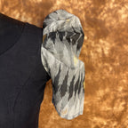 Aurora Black Black Coloured Cotton / Chanderi Ready to Wear Blouse - kapda Tailor